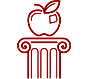 USC Annenberg Apple Icon 1 Red